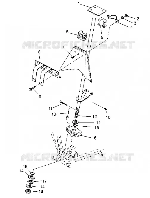 COLONNE DE DIRECTION Sport 400L W948540 (4927232723B005)