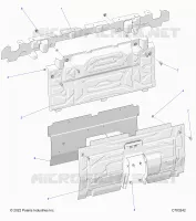 CARROSSERIE ARRIERE CLOSEOFF, CENTER PANELS
