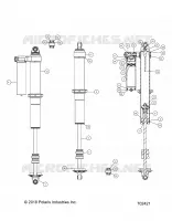 SUSPENSION ARRIERE SHOCK INTERNALS