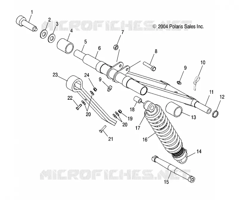 BRAS DE SUSPENSION AVANT (M-10)