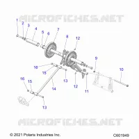 SUSPENSION, BRAS DE SUSPENSION ARRIERE