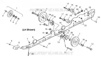 FIXATION RAIL (SUSPENSION) TRAIL TOURING 0982362 and EUROPEAN TRAIL TOURING (4942314231B012)