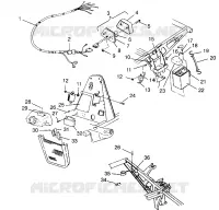 ELECTRICITE/FEU ARRIERE ASSEMBLY XPLORER 400L W969140 (4935983598C008)