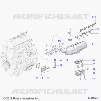 ADMISSION MANIFOLD AND FUEL RAIL