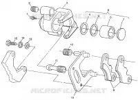 FRONT FREIN Magnum 2X4 W97AA42A (4940704070B004)