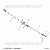 SYSTÃˆME DE TRANSMISSION, FRONT, REAR PROP SHAFT