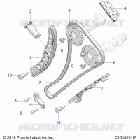 CHAINE DE DISTRIBUTION AND SPROCKET