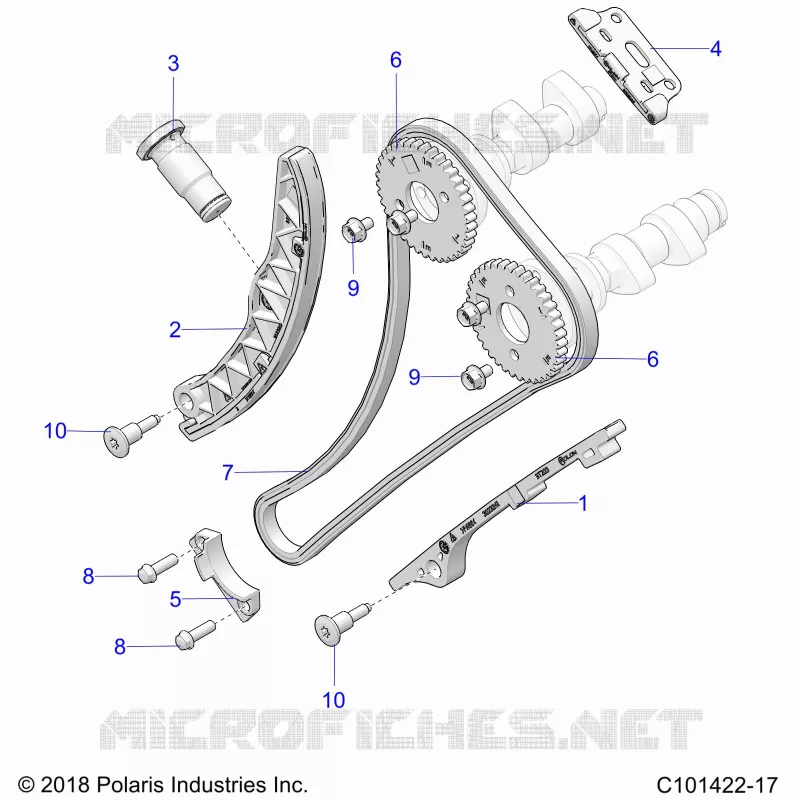 CHAINE DE DISTRIBUTION AND SPROCKET