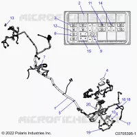 ELECTRICITE, WIRE HARNESS, CHASSIS