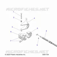 MOTEUR, THROTTLE ASM.