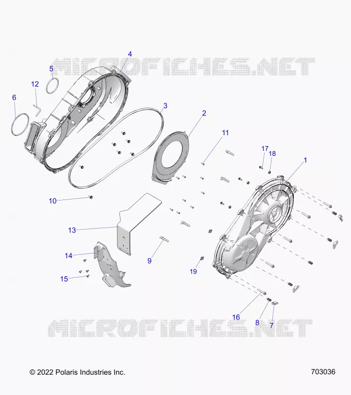 SYSTÃˆME DE TRANSMISSION, CLUTCH COVER, INNER/OUTER