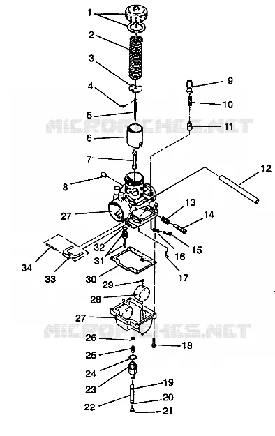CARBURATEUR XLT E940767,  XLT SP E940667    XLT SKS E940567 (49274227420036)