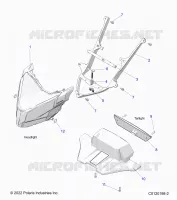ELECTRICITE, HEADLIGHT AND TAILLIGHT