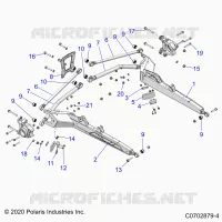 SUSPENSION ARRIERE CONTROL ARMS