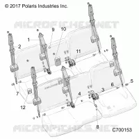 SIEGE BELT MOUNTING