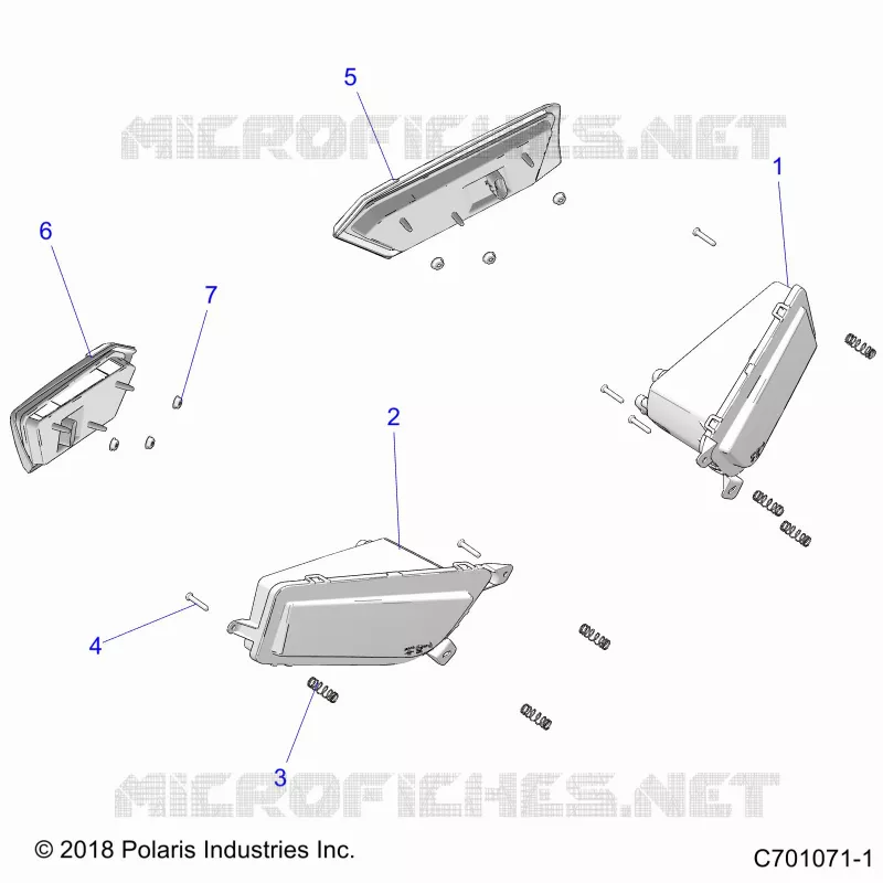ELECTRICITE, HEADLIGHTS AND TAILLIGHTS