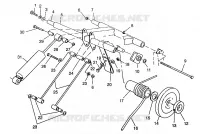 BRAS DE SUSPENSION ARRIERE TRAIL TOURING 0972262 AND  EUROPEAN TRAIL TOURING E972262 (4938313831C009)