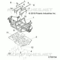 CHASSIS, MAIN FRAME AND SKID PLATES