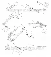 SUSPENSION ARRIERE CONTROL ARMS