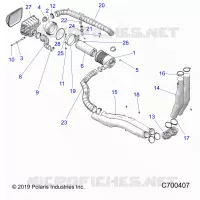ENGINE, PRISE D'AIR SYSTEM