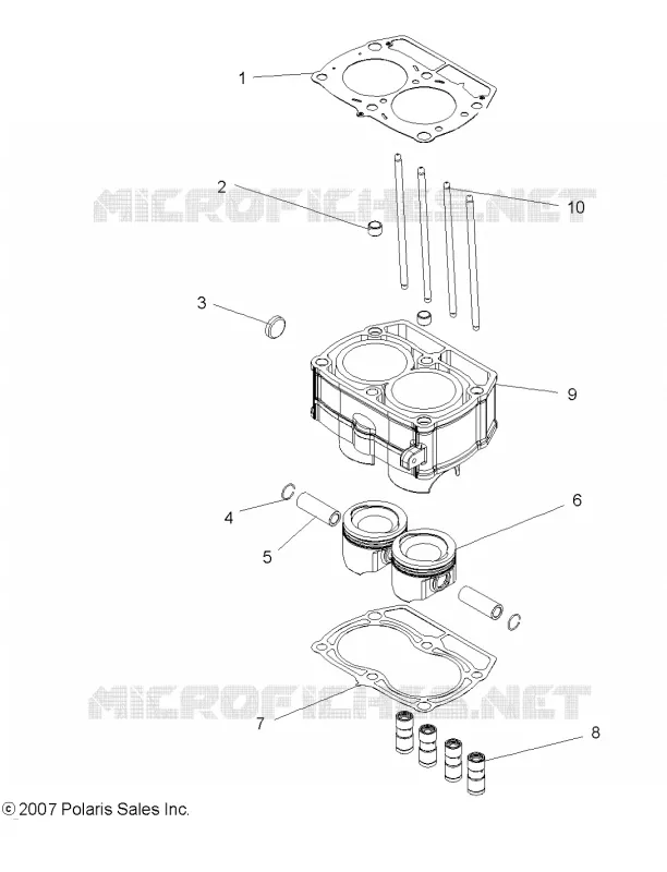 PISTON ET CYLINDRE
