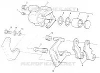 FRONT FREIN Sportsman 4x4 W968040 (4935943594B008)