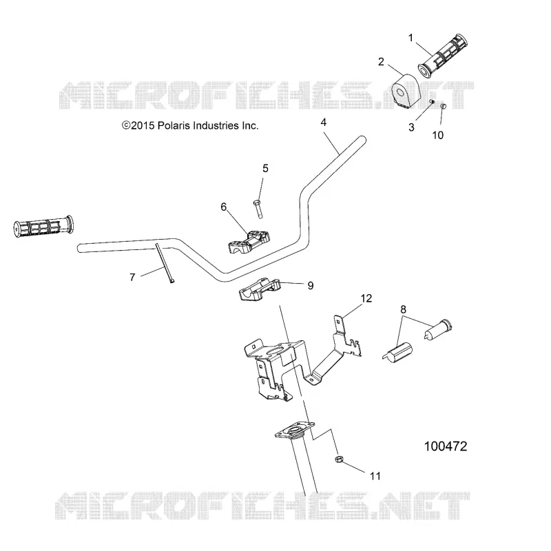 STEERING, GUIDON ET COMMODOS