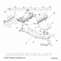 ENGINE, ECHAPPEMENT