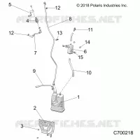 RESERVOIR DE CARBURANT EVAP