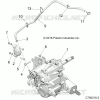 SYSTÃˆME DE TRANSMISSION, MAIN GEARCASE MOUNTING