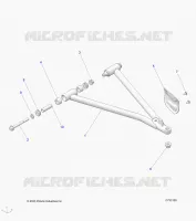 SUSPENSION, A-ARM AND SUPPORT MOUNTING