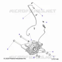 SYSTÃˆME DE TRANSMISSION, FRONT GEARCASE MOUNTING