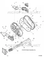 SYSTÈME DE TRANSMISSION, CLUTCH COVER