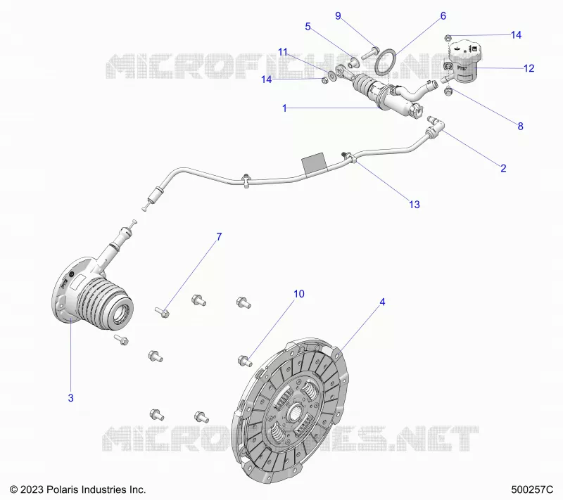 SYSTÃˆME DE TRANSMISSION, CLUTCH MANUAL- T24AAPGD (500257C)