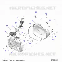 SYSTÃˆME DE TRANSMISSION, CLUTCH COVER AND DUCTING