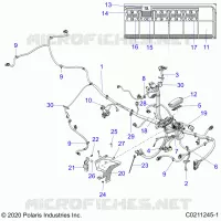 ELECTRICITE, MAIN WIRE HARNESS
