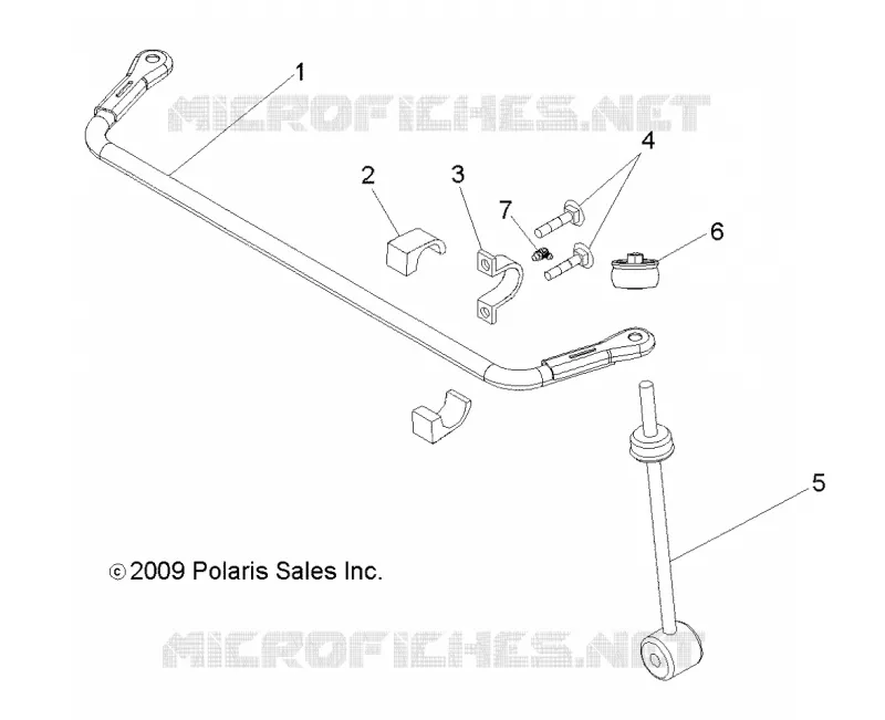 SUSPENSION ARRIERE STABILIZER BAR