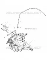 DRIVE TRAIN, MAIN SUPPORT PONT