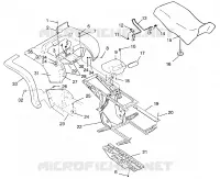 HABITACLE ET SIEGE ARRIERE ASSEMBLY XPLORER 4X4 W959140 (4930223022A006)
