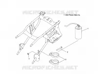 AMORTISSEUR ARRIERE RESERVOIR MOUNTING