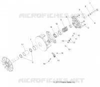 SYSTÈME DE TRANSMISSION, PRIMARY CLUTCH