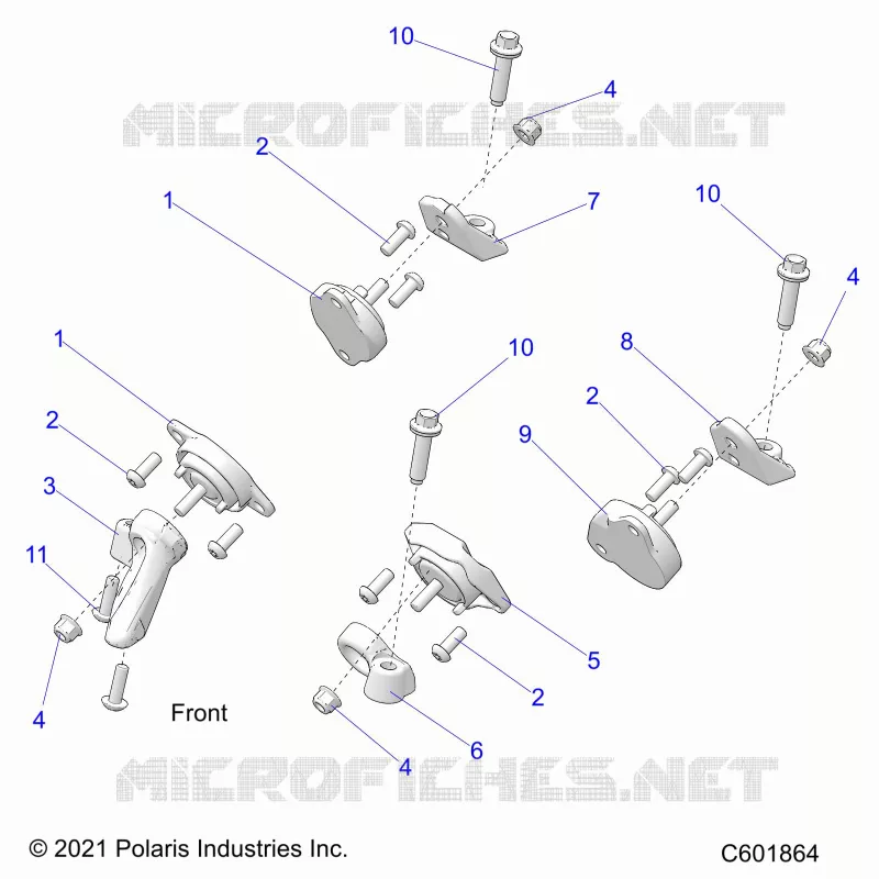 MOTEUR, MOUNTING & LONG BLOCK