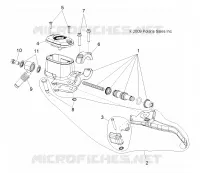 FREIN AVANT FREIN LEVER and MAITRE CYLINDRE