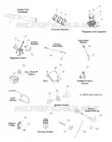 BOUTONS, CAPTEURS AND COMPONENTS