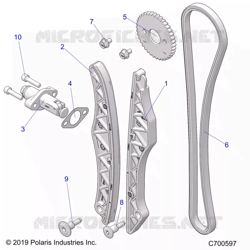 CHAINE DE DISTRIBUTION AND TENSIONER