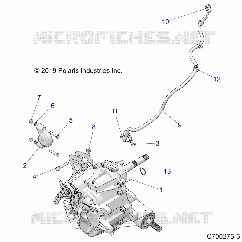 SYSTÃˆME DE TRANSMISSION, MAIN GEARCASE MOUNTING
