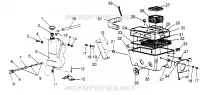 RESERVOIR D'HUILE/BOITE A AIR 440 XCR SP 0961760 (4931583158C003)