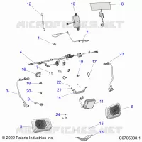 ELECTRICITE, DASH COMPONENTS, RIDE COMMAND