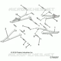 SUSPENSION AVANT CONTROL ARMS