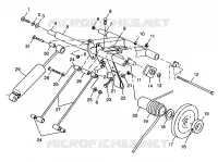 BRAS DE SUSPENSION ARRIERE